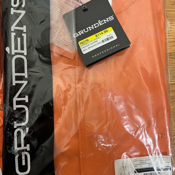 NWT Grundens Professional Grade Fisherman Brigg Jacket and Herkules Bib Pants XL - Picture 5 of 6